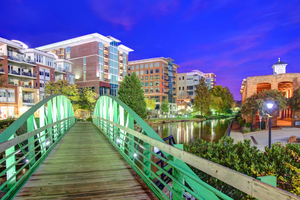 Greenville, South Carolina university bridge