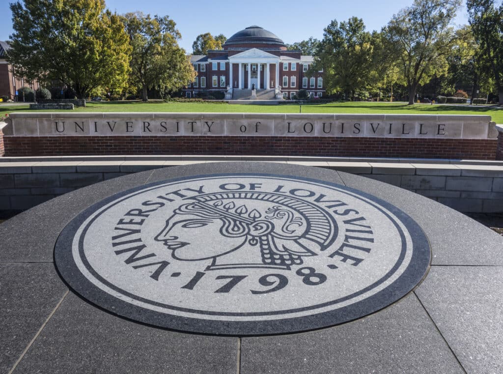 University of Louisville Kentucky emblem 